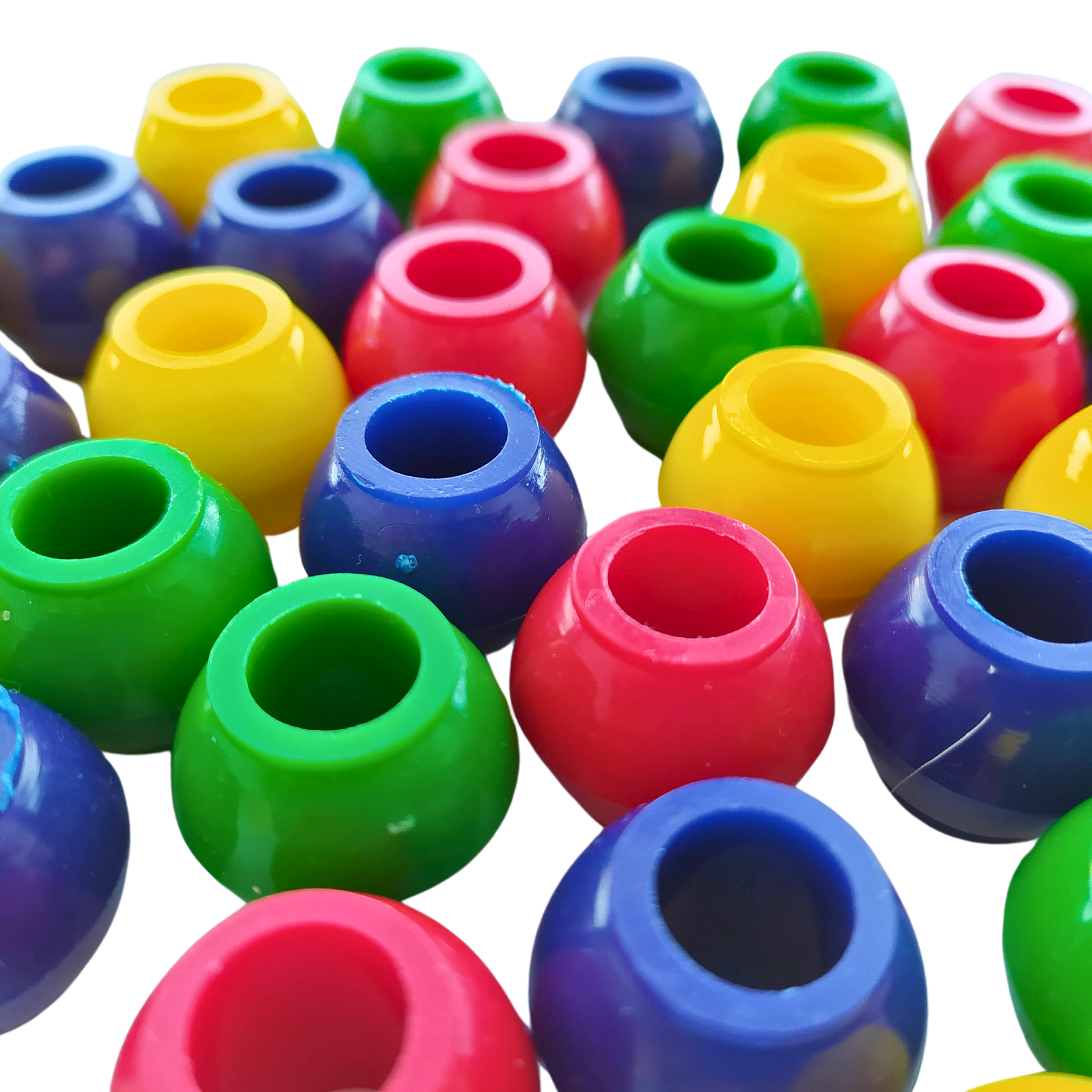 Ricambio 40 palline in plastica per abaco multibase - immagine 4