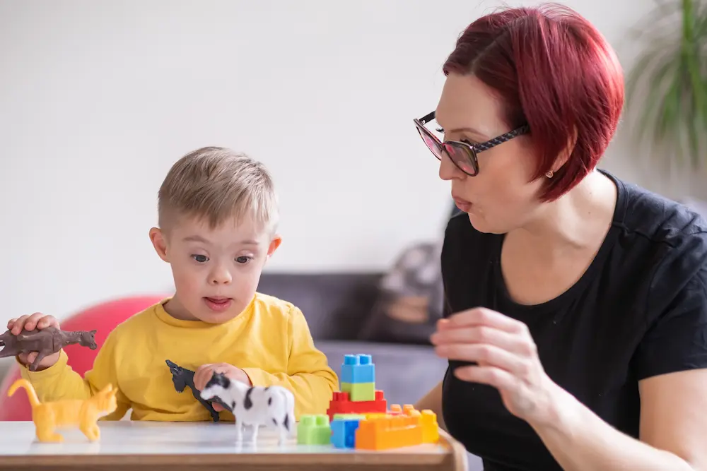 Giochi didattici per il sostegno educativo - vbambino che gioca